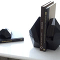 GLOBAL VIEWS S/2 CRYSTAL BOOKENDS - Decorative Accents