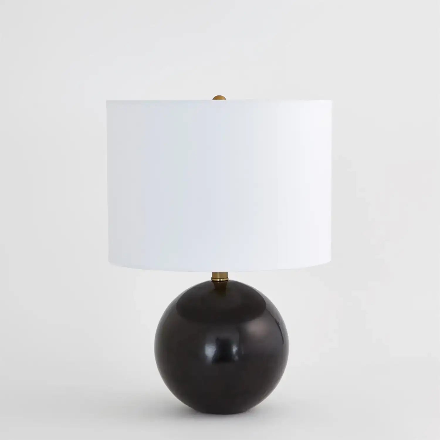 GLOBAL VIEWS, MARBLE SPHERE LAMP, TABLE LAMPS