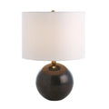 GLOBAL VIEWS, MARBLE SPHERE LAMP, TABLE LAMPS