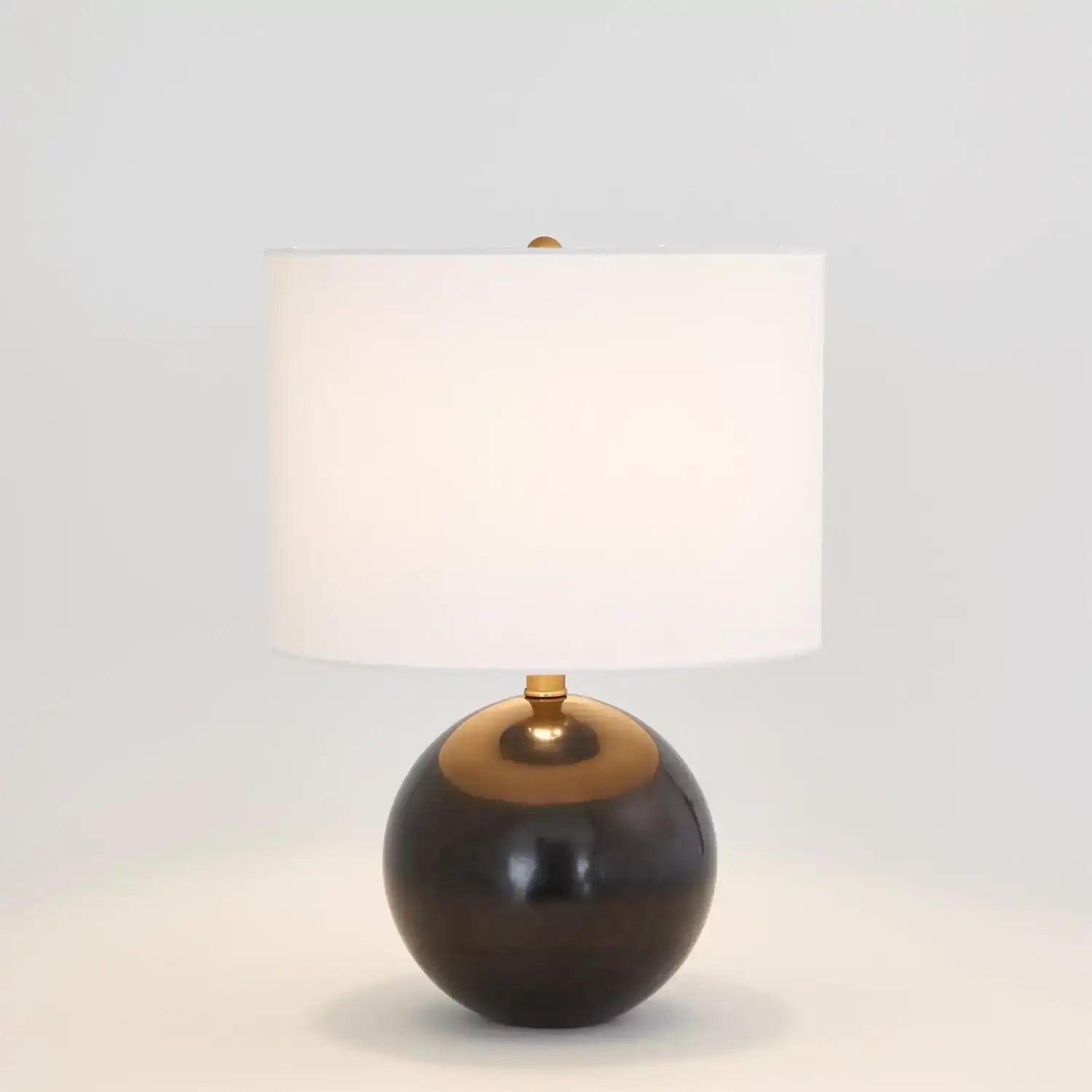 GLOBAL VIEWS, MARBLE SPHERE LAMP, TABLE LAMPS