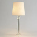 GLOBAL VIEWS, MODERN CRYSTAL COLUMN LAMP, TABLE LAMPS