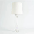 GLOBAL VIEWS, MODERN CRYSTAL COLUMN LAMP, TABLE LAMPS