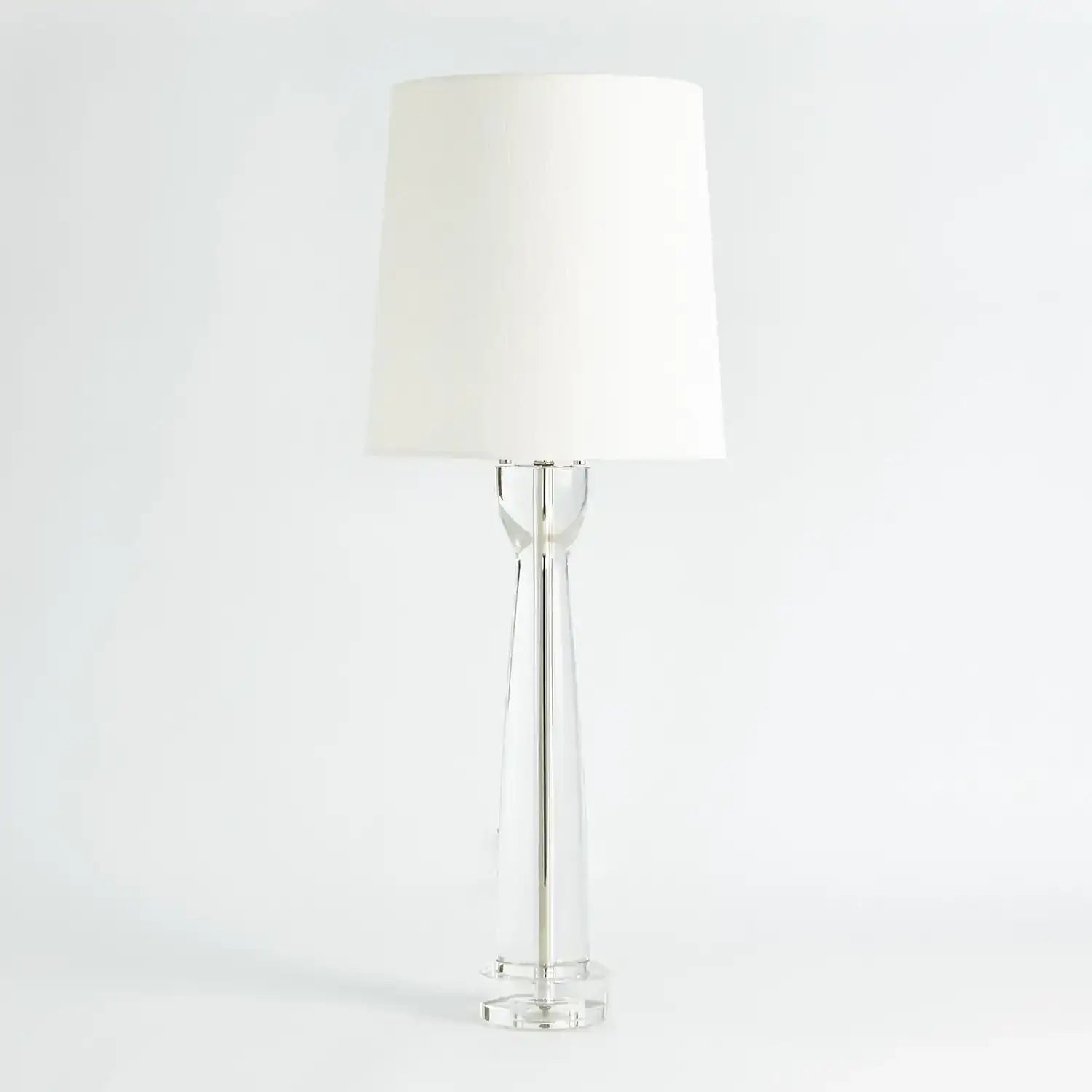 GLOBAL VIEWS, MODERN CRYSTAL COLUMN LAMP, TABLE LAMPS
