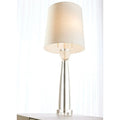 GLOBAL VIEWS, MODERN CRYSTAL COLUMN LAMP, TABLE LAMPS