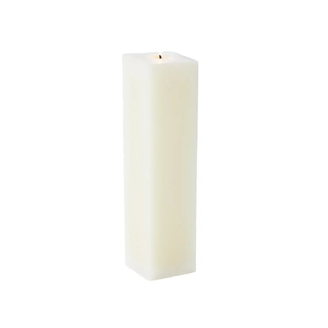 GLOBAL VIEWS SQUARE PILLAR CANDLE - Decorative Accents