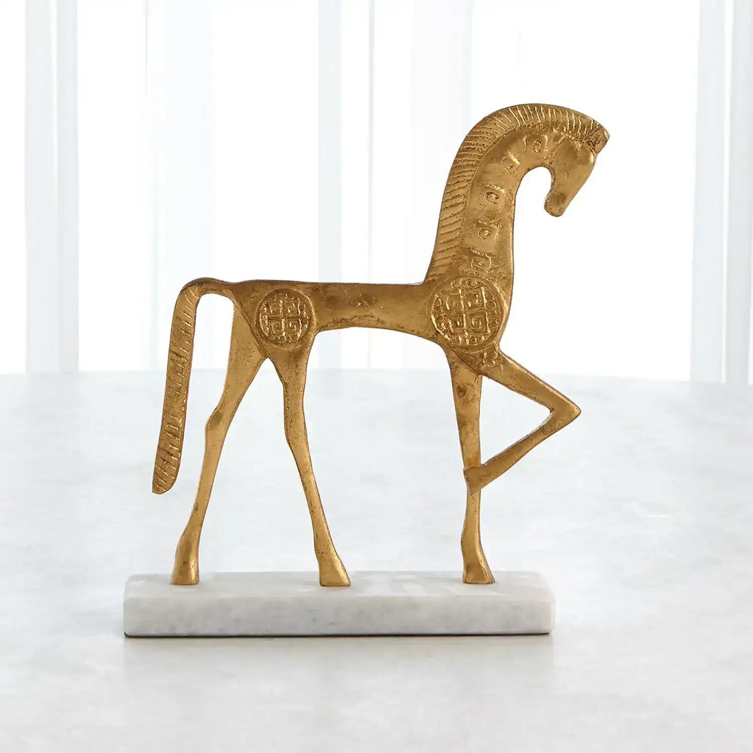 GLOBAL VIEWS ROMAN HORSE - Decorative Accents