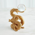 GLOBAL VIEWS DRAGON HOLDING SPHERE - Decorative Accents