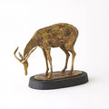 GLOBAL VIEWS NARA BOWING DEER - Decorative Accents