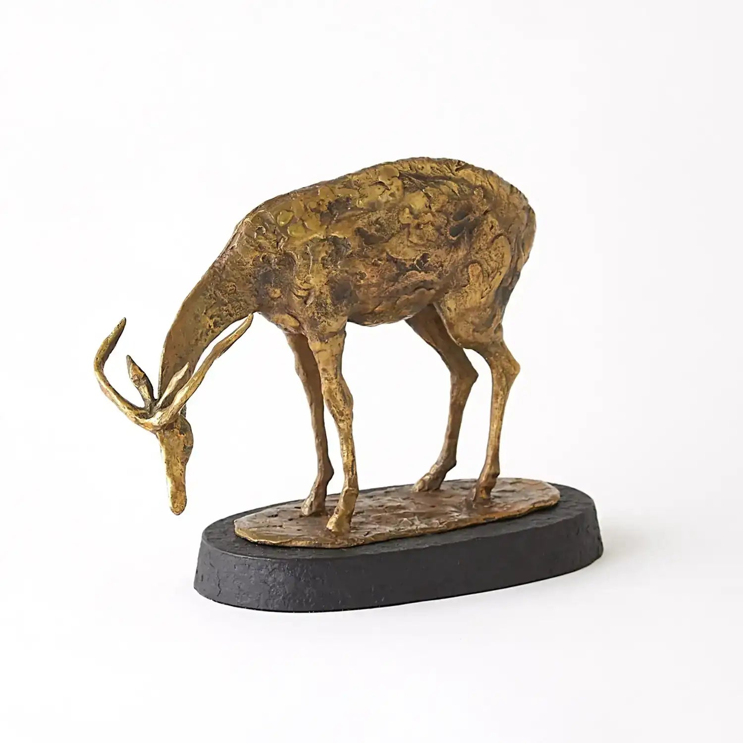GLOBAL VIEWS NARA BOWING DEER - Decorative Accents