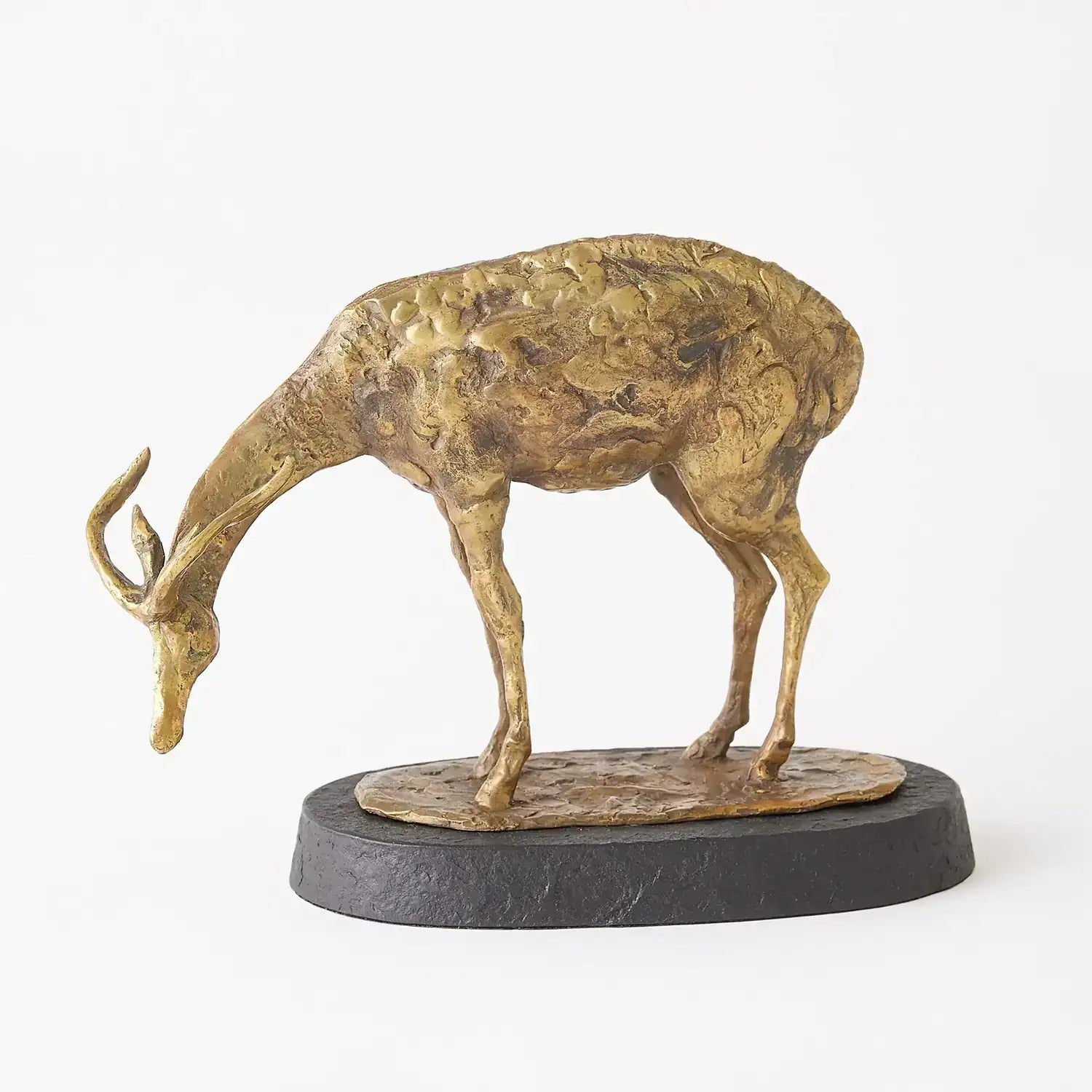 GLOBAL VIEWS NARA BOWING DEER - Decorative Accents