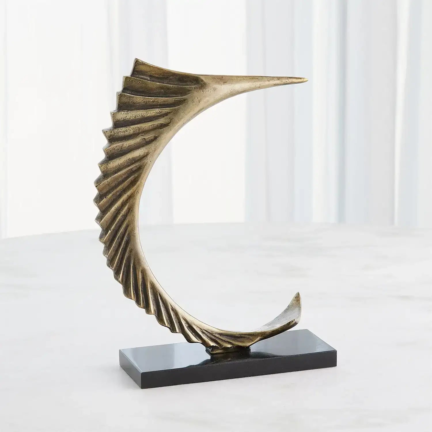 GLOBAL VIEWS SWORDFISH SCULPTURE - Decorative Accents