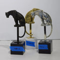 GLOBAL VIEWS PERCHED JAGUAR ON STAND - Decorative Accents