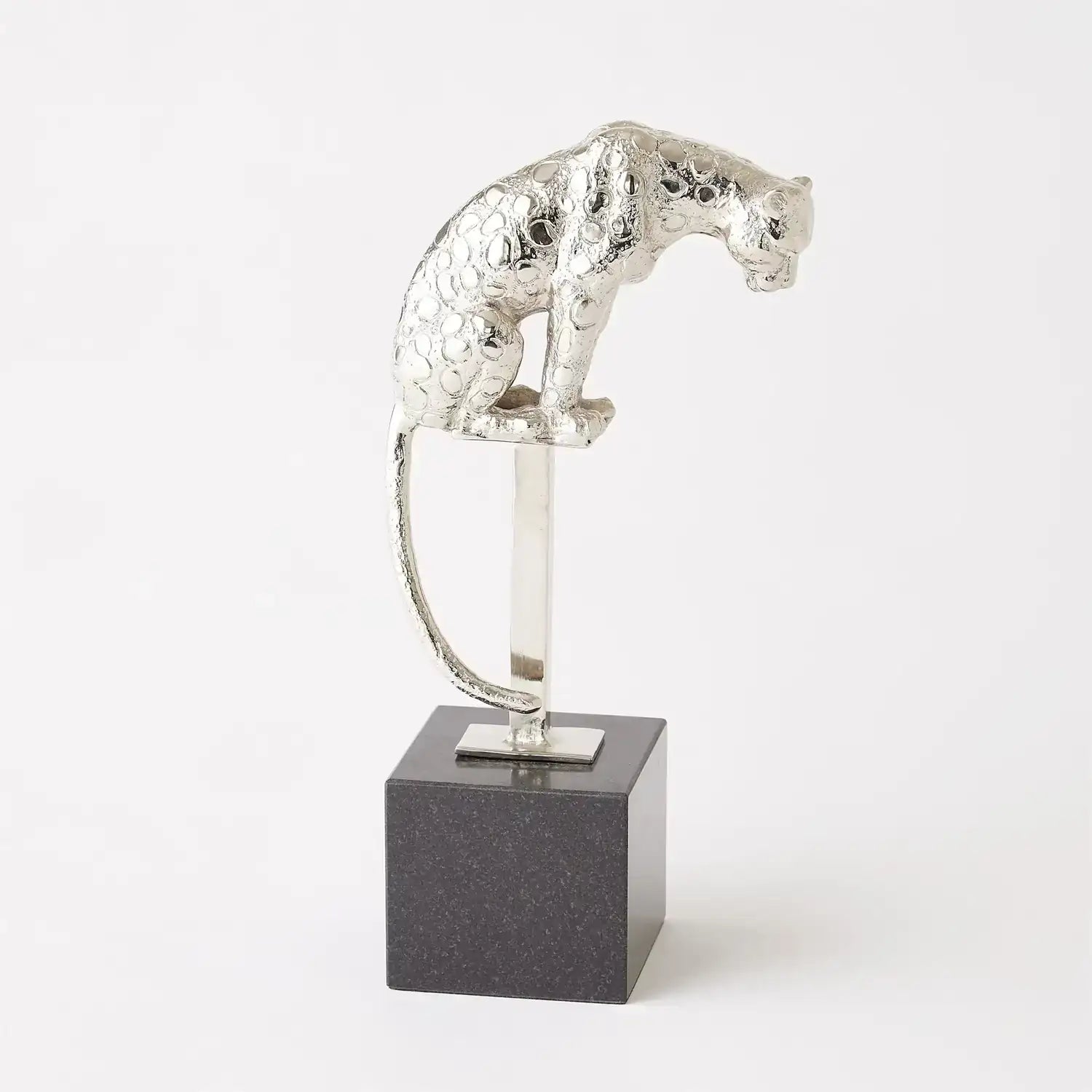 GLOBAL VIEWS PERCHED JAGUAR ON STAND - Decorative Accents