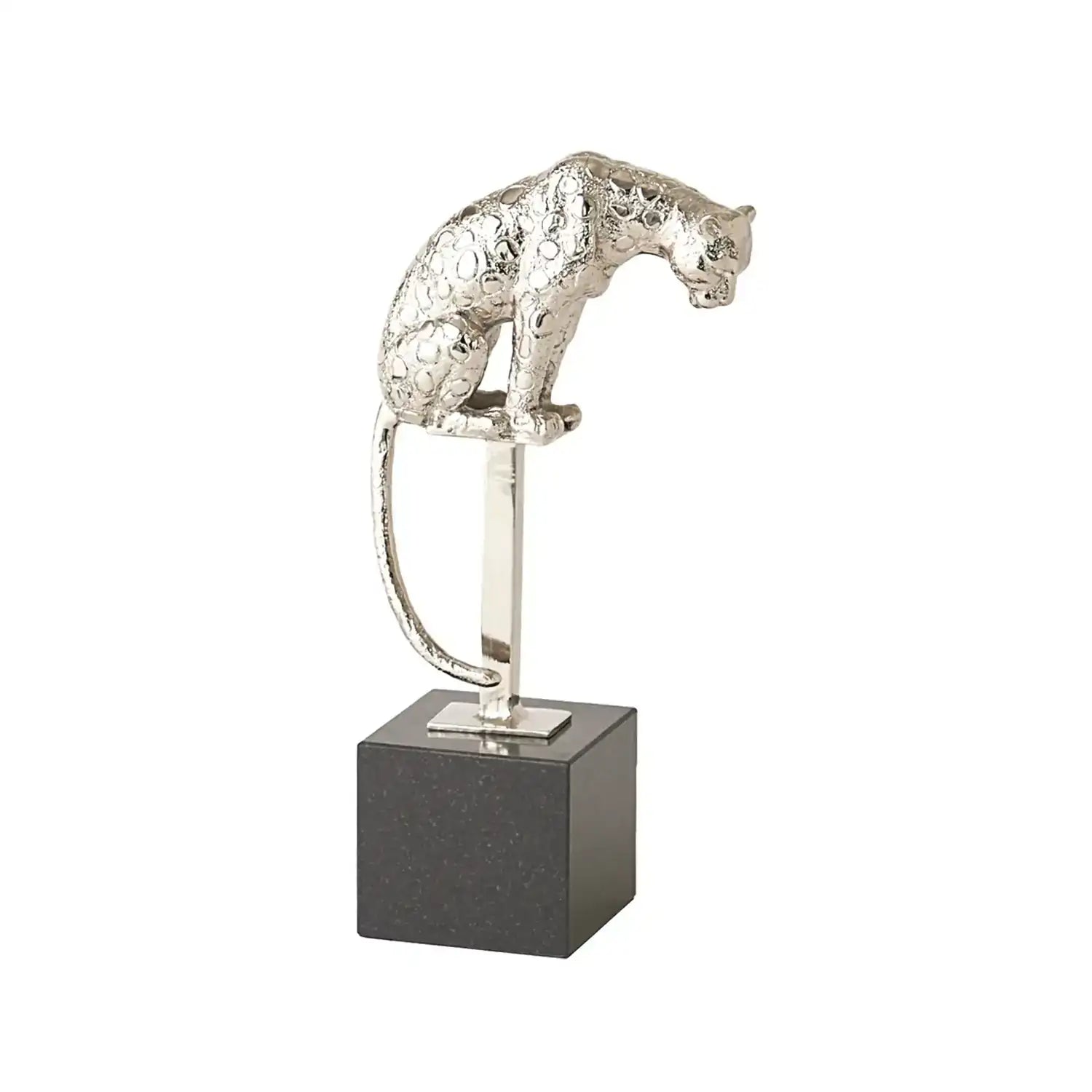 GLOBAL VIEWS PERCHED JAGUAR ON STAND - Decorative Accents