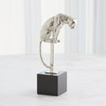 GLOBAL VIEWS PERCHED JAGUAR ON STAND - Decorative Accents