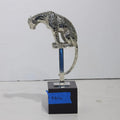 GLOBAL VIEWS PERCHED JAGUAR ON STAND - Decorative Accents