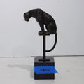 GLOBAL VIEWS PERCHED JAGUAR ON STAND - Decorative Accents