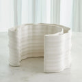 GLOBAL VIEWS CRESCENT PRINTED VASE - Decorative Accents
