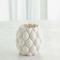 GLOBAL VIEWS PILLOWED PRINTED VASE - Decorative Accents