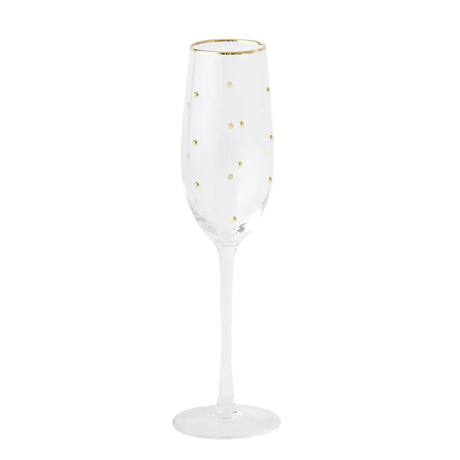 GLOBAL VIEWS S/6 CELEBRATION CHAMPAGNE GLASSES - Decorative Accents