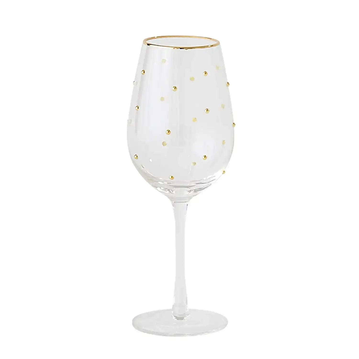 GLOBAL VIEWS S/6 CELEBRATION WINE GLASSES - Decorative Accents