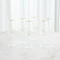 GLOBAL VIEWS S/6 CELEBRATION WINE GLASSES - Decorative Accents