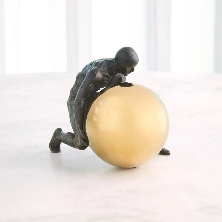 GLOBAL VIEWS BOULDER MAN - Decorative Accents
