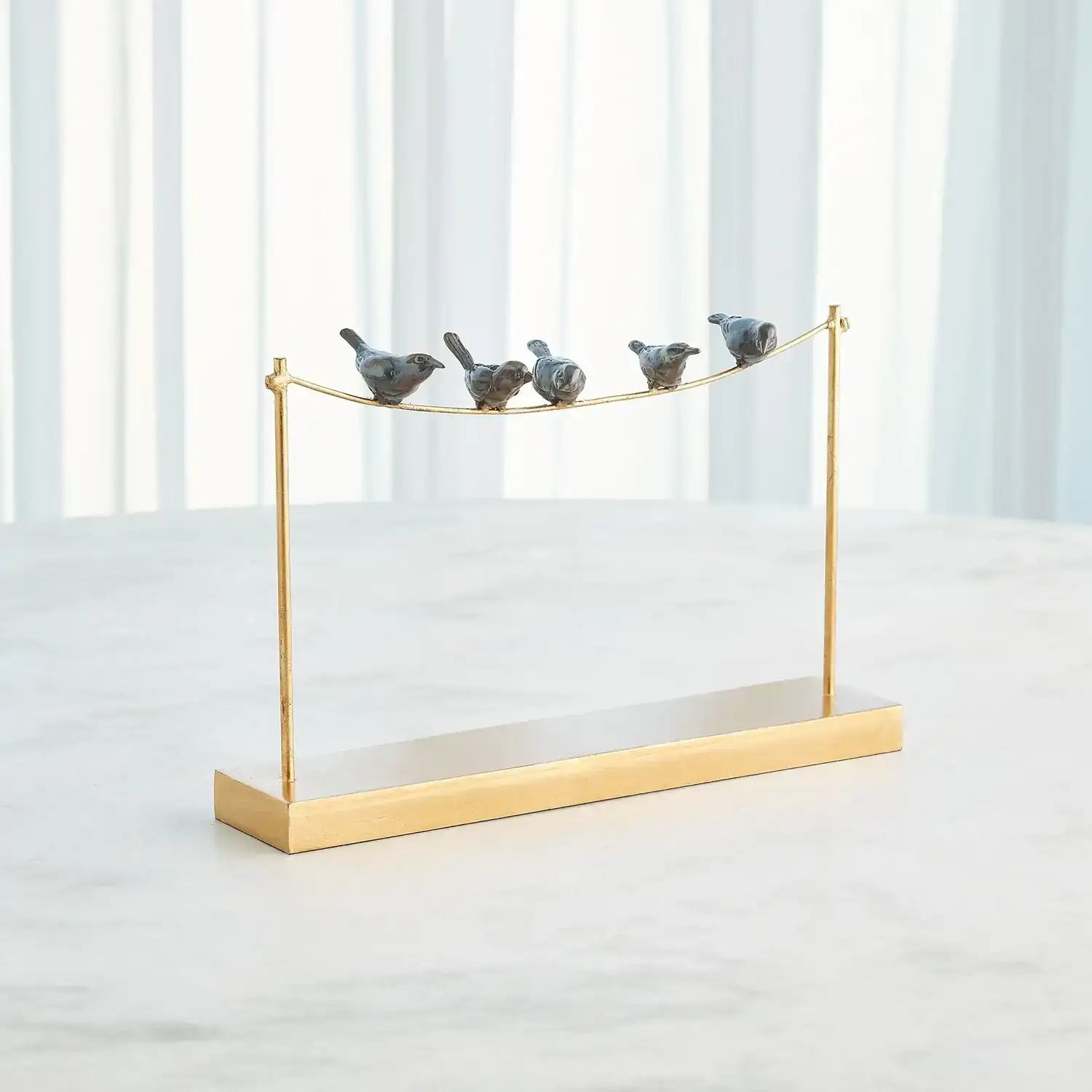 GLOBAL VIEWS BIRDS ON A WIRE - Decorative Accents