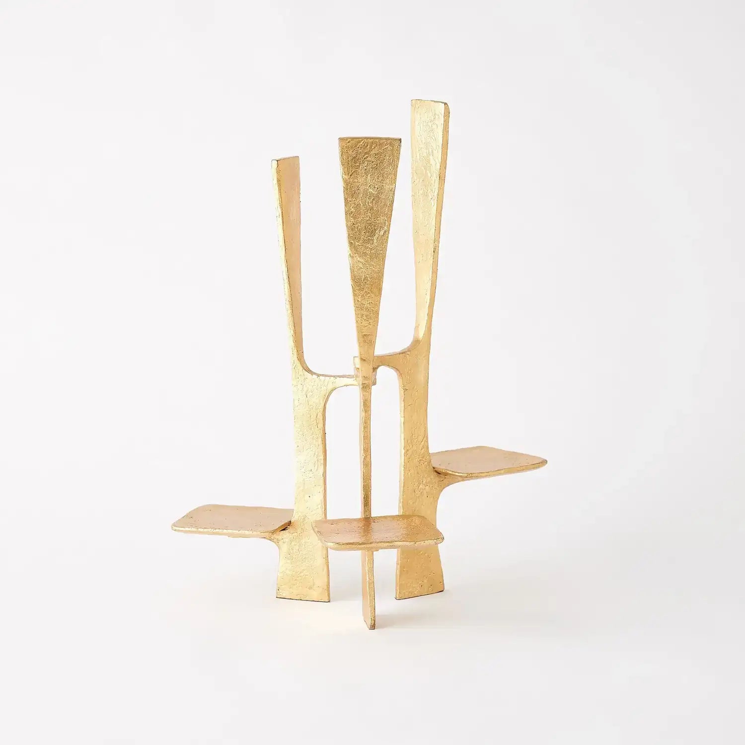 GLOBAL VIEWS TRIUNE CANDLEHOLDER - Decorative Accents