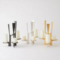 GLOBAL VIEWS TRIUNE CANDLEHOLDER - Decorative Accents