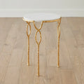 GLOBAL VIEWS CHISELED LOOP TABLE - Side