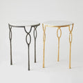 GLOBAL VIEWS CHISELED LOOP TABLE - Side