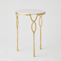 GLOBAL VIEWS CHISELED LOOP TABLE - Side