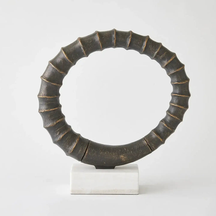 GLOBAL VIEWS INFINITY HORN SCULPTURE - Decorative Accents