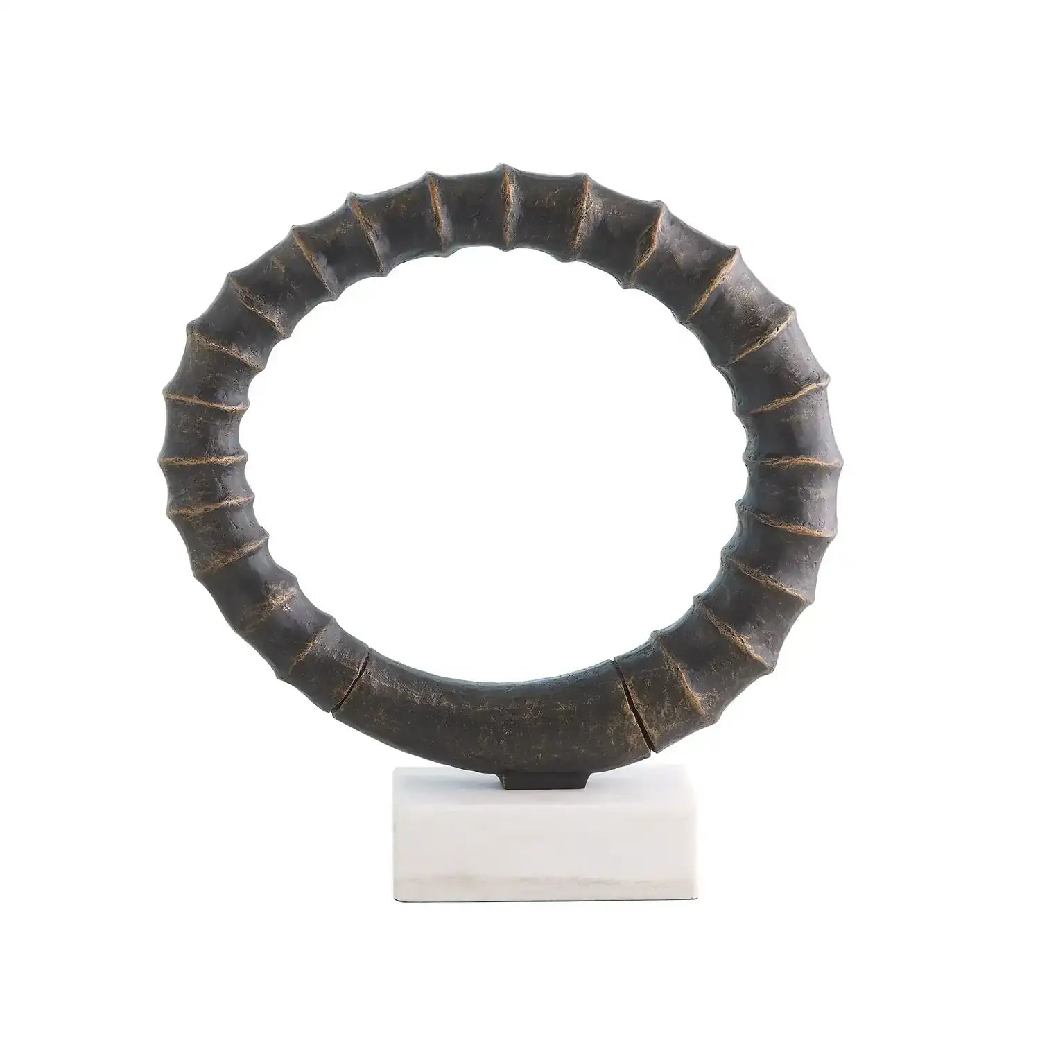 GLOBAL VIEWS INFINITY HORN SCULPTURE - Decorative Accents