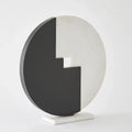 GLOBAL VIEWS STONE MEDALLION SCULPTURE - Decorative Accents