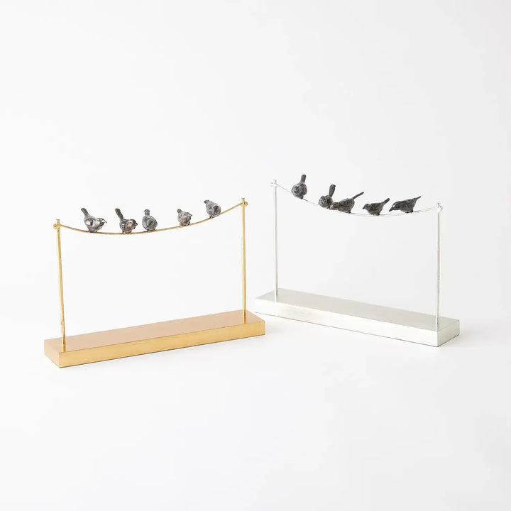 GLOBAL VIEWS BIRDS ON A WIRE - Decorative Accents