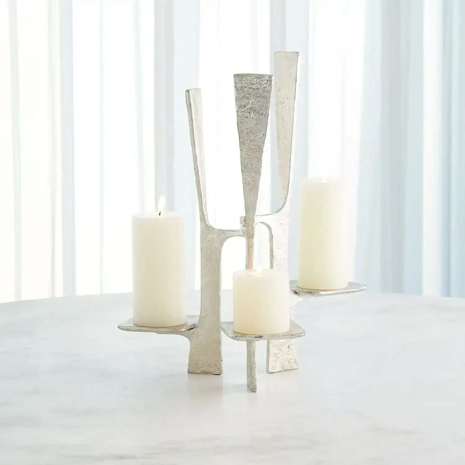 GLOBAL VIEWS TRIUNE CANDLEHOLDER - Decorative Accents