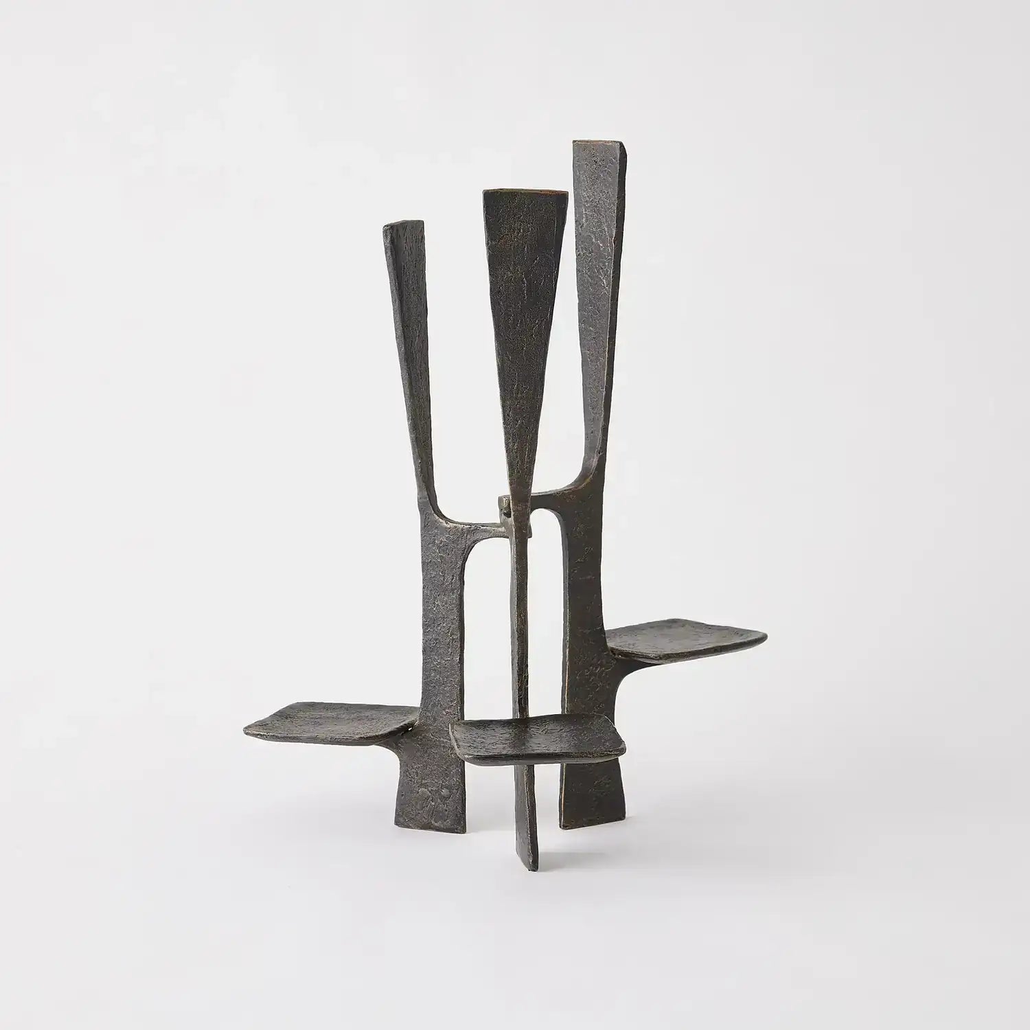 GLOBAL VIEWS TRIUNE CANDLEHOLDER - Decorative Accents