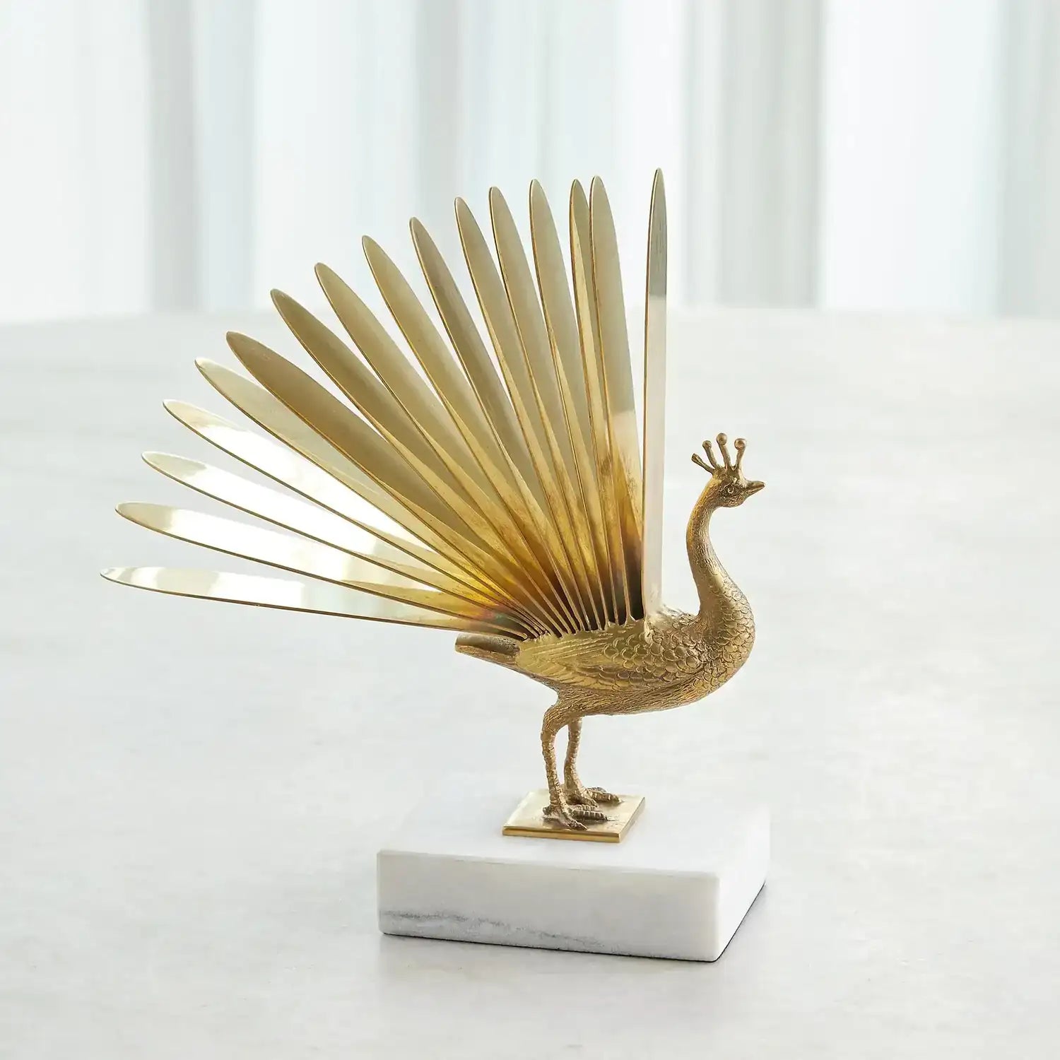 GLOBAL VIEWS PAVONA SCULPTURE - Decorative Accents