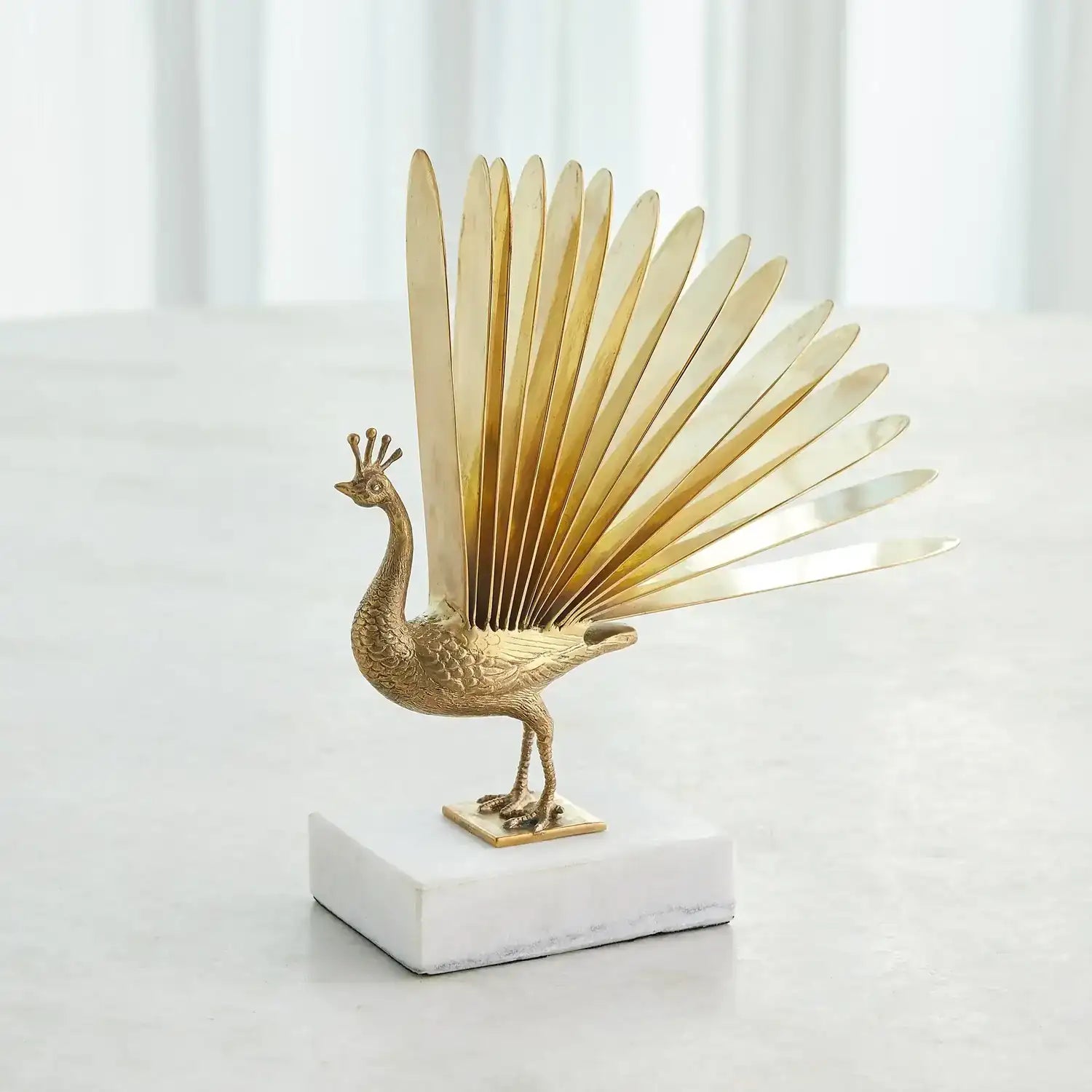 GLOBAL VIEWS PAVONA SCULPTURE - Decorative Accents
