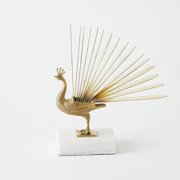 GLOBAL VIEWS PAVONA SCULPTURE - Decorative Accents