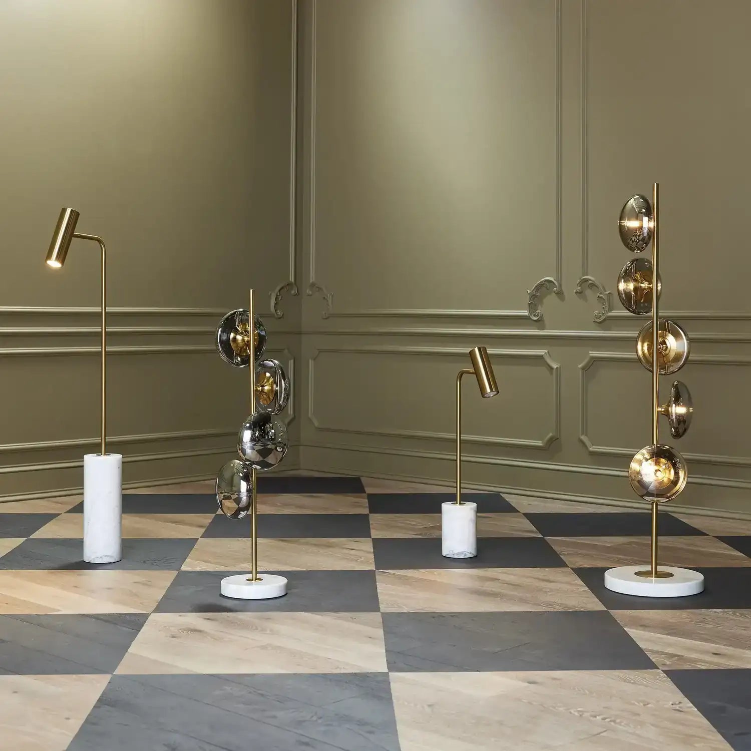 GLOBAL VIEWS, SPOTLIGHT TABLE LAMP, TABLE LAMPS