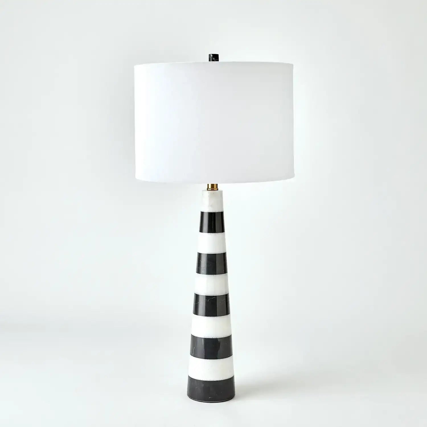 GLOBAL VIEWS, PINNACLE MARBLE LAMP, TABLE LAMPS