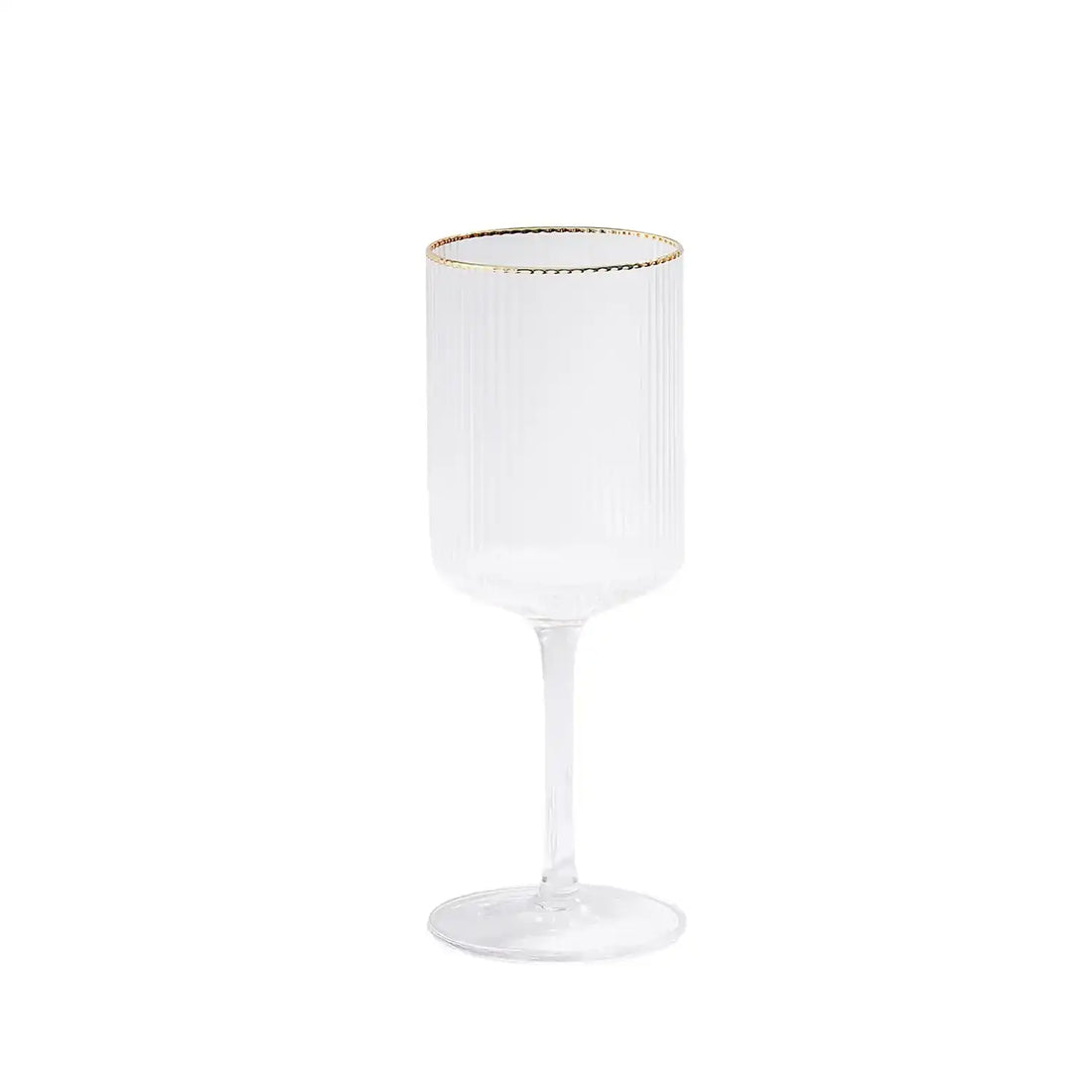 GLOBAL VIEWS S/4 WINSTON WHITE WINE GLASSES - Decorative Accents