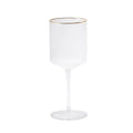 GLOBAL VIEWS S/4 WINSTON RED WINE GLASSES - Decorative Accents