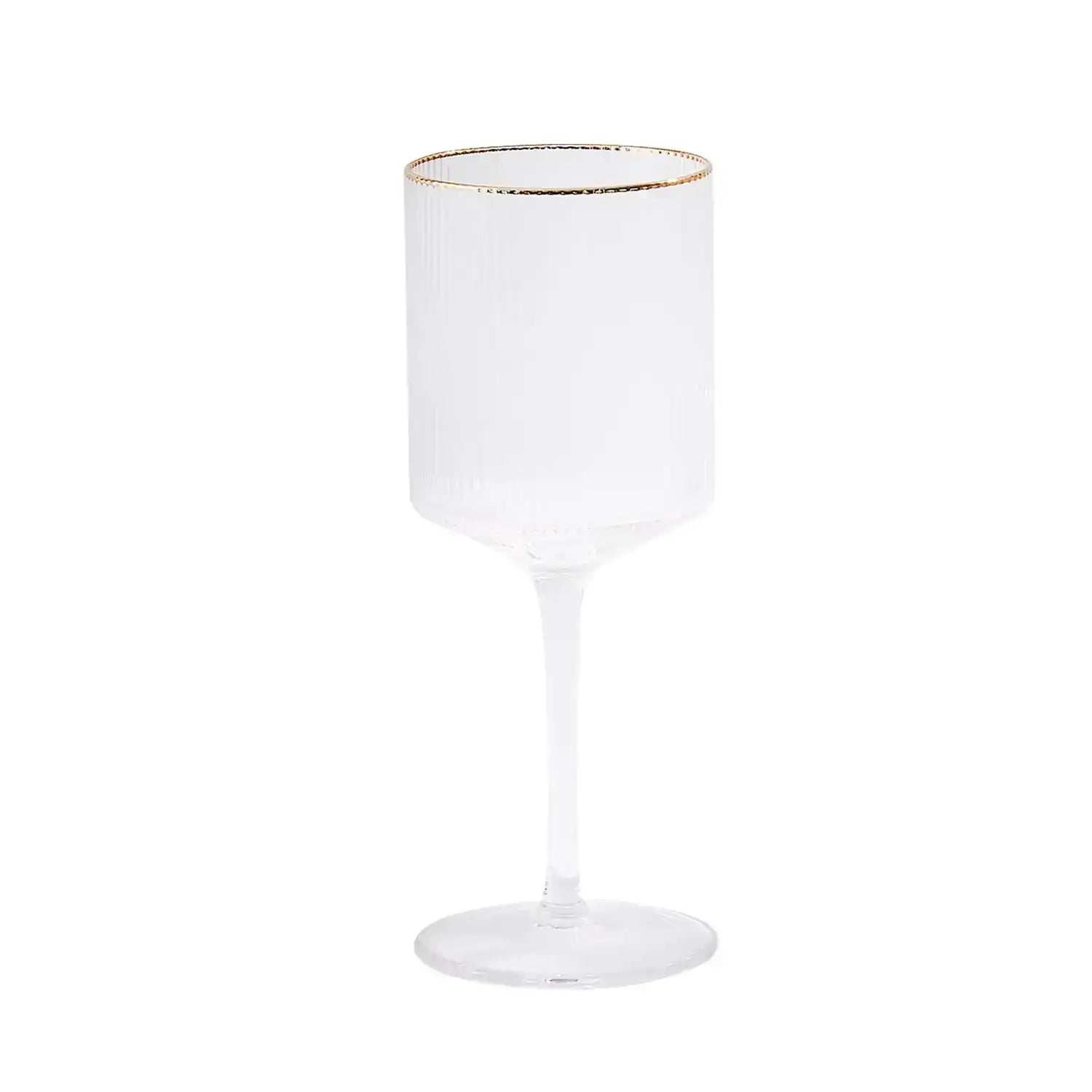 GLOBAL VIEWS S/4 WINSTON RED WINE GLASSES - Decorative Accents