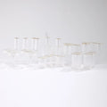 GLOBAL VIEWS S/4 WINSTON COUPE GLASSES - Decorative Accents