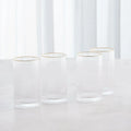 GLOBAL VIEWS S/4 WINSTON HIGHBALL GLASSES - Decorative Accents