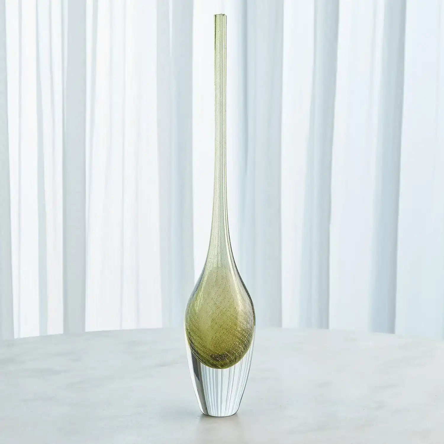 GLOBAL VIEWS FLECKED SPIRE BOTTLE - Art